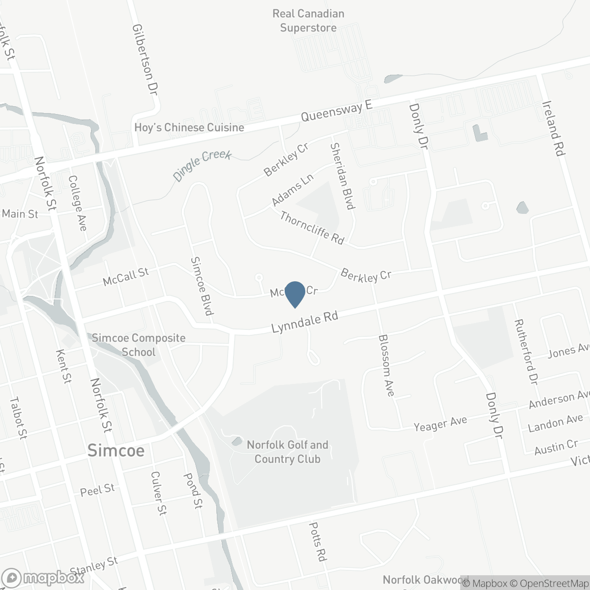 152 MCCALL Crescent, Simcoe, Ontario N3Y 2E1